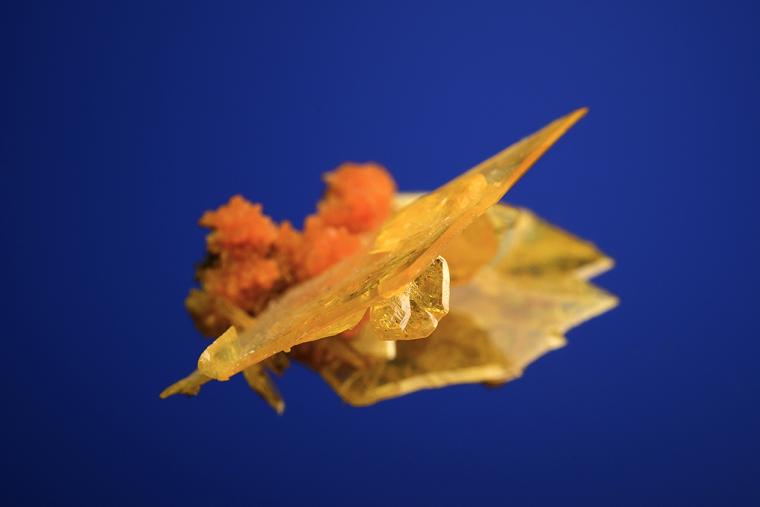 WULFENITE with MIMETITE